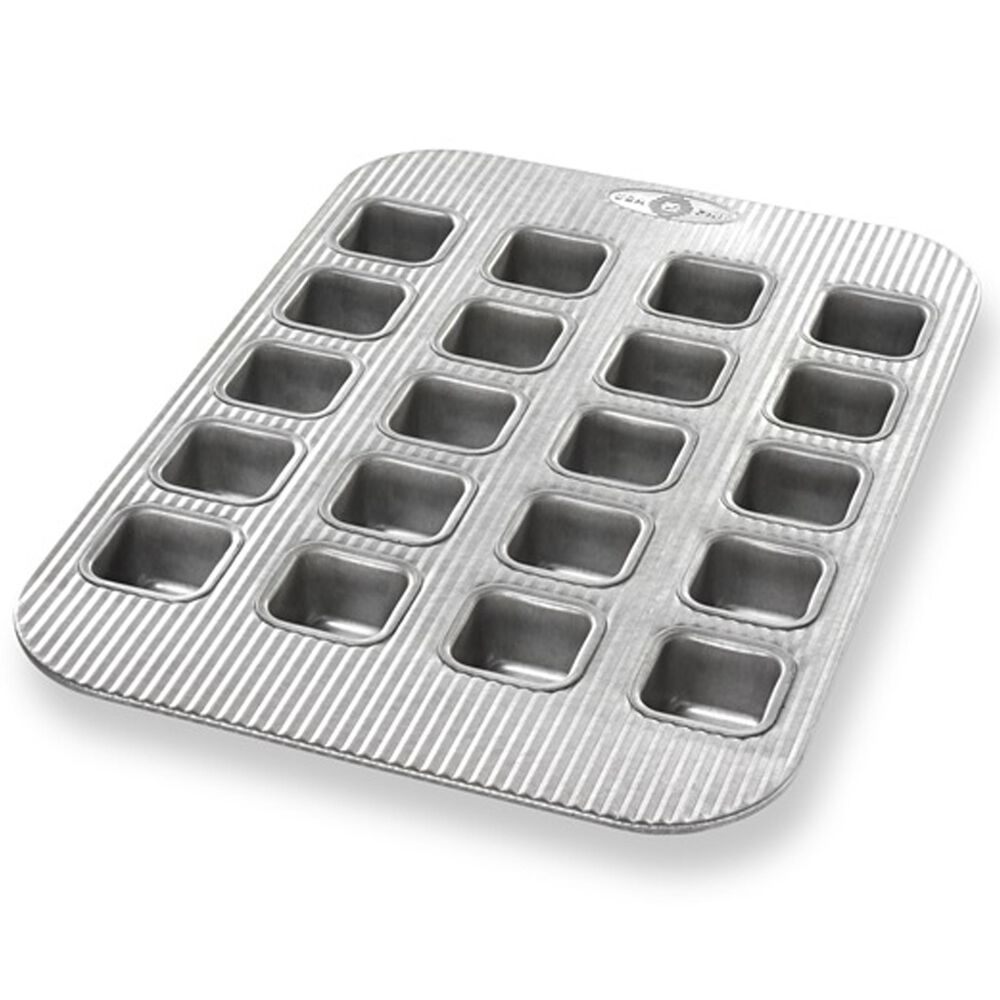 USA PAN Brownie Bite Pan 20 Well , , large