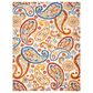 Safavieh Cabana 8" x 10" Cream and Navy Indoor/Outdoor Area Performance Rug, , large