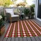 Dalyn Rug Company Wonderland WN20 5" x 7"6" Red Indoor/Outdoor Area Rug, , large
