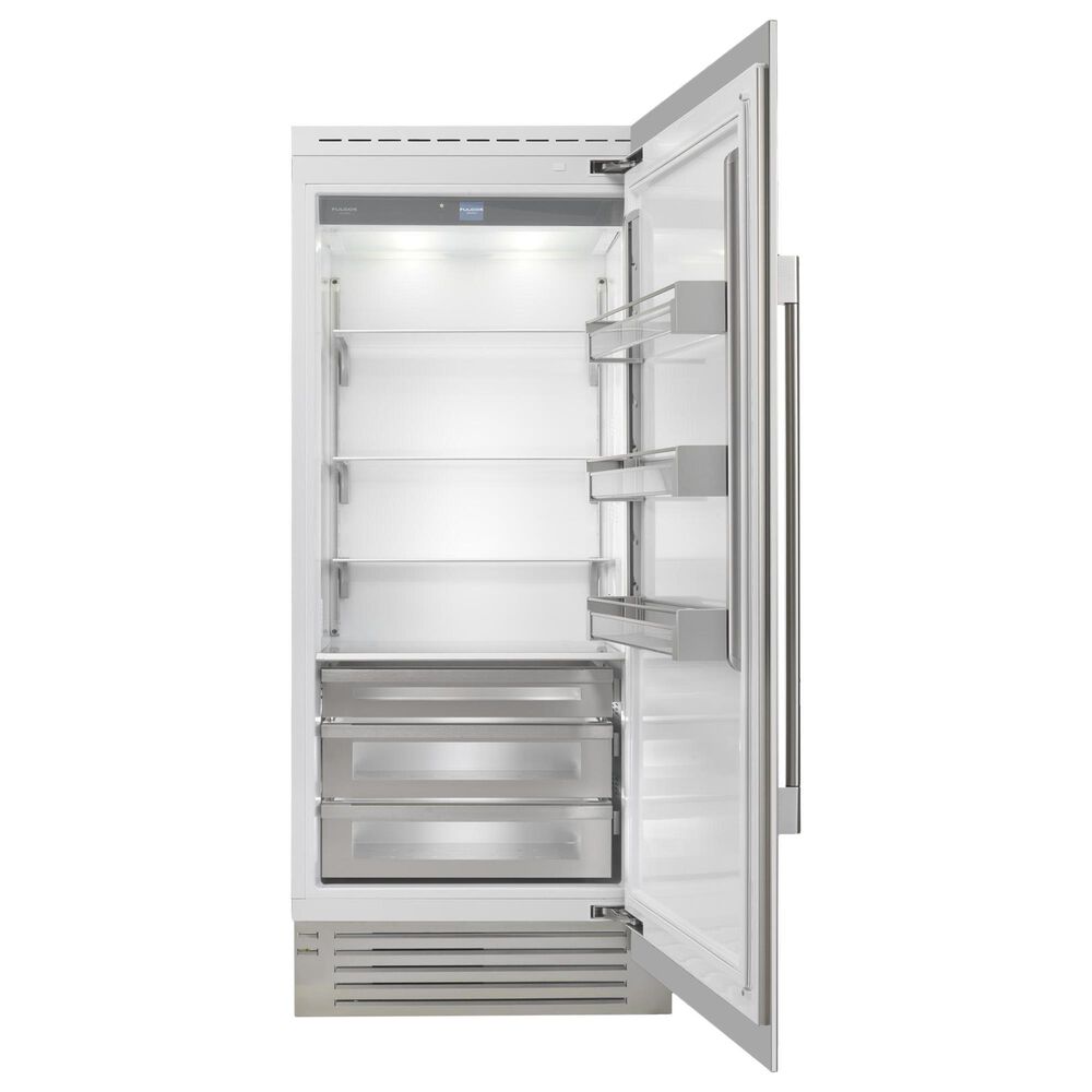 Fulgor Milano 21.54 Cu. Ft. Built-In Column Refrigerator with Right Hinge in Stainless Steel and Panel Ready, , large