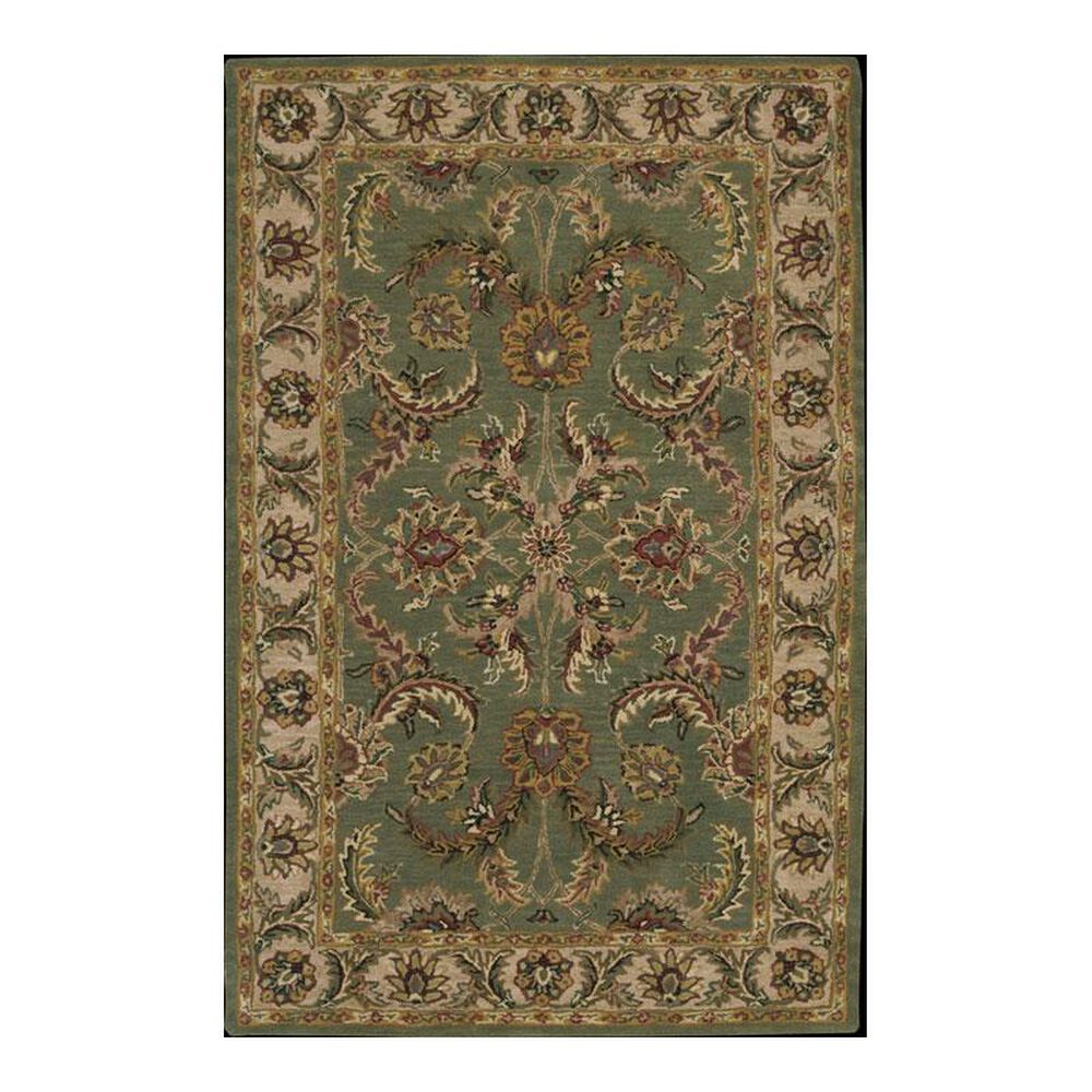 Nourison India House IH18 2'6" x 4' Green Area Rug, , large
