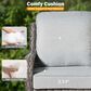 HOMLUX 7-Piece Patio Set in Grey, , large