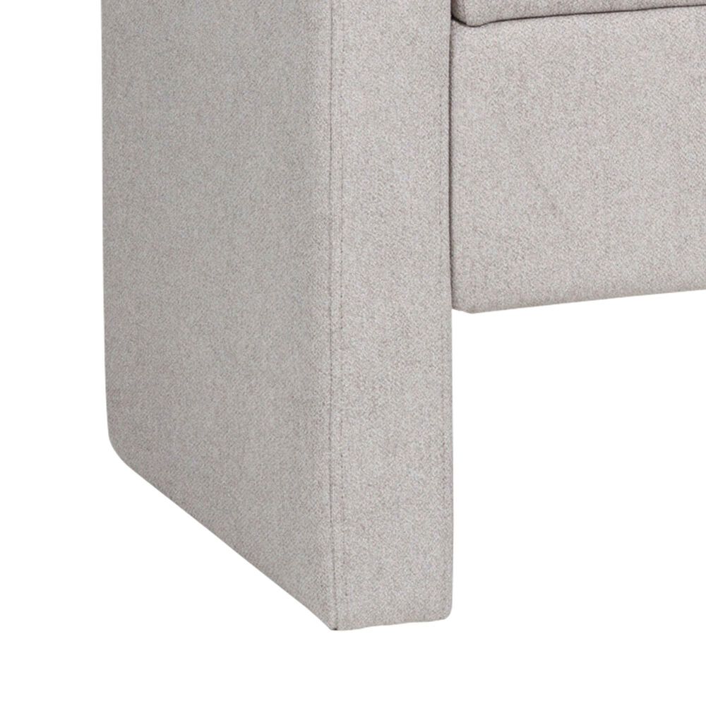Ashley Akselman Storage Bench in Gray, , large