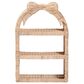 Baxton Studio Creusa 3-Tier Arched Wall Shelf in Natural Brown, , large