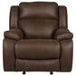 HomeStretch Rubix Power Rocker Recliner in Brown, , large