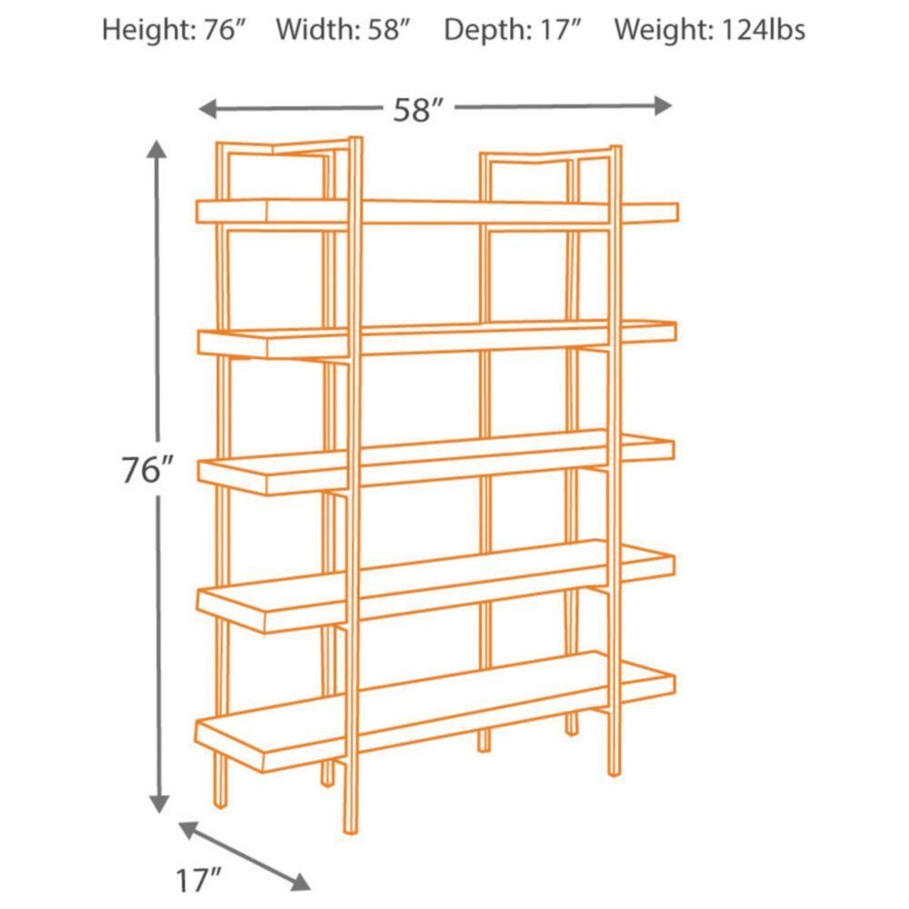 Ashley Starmore Bookcase in Walnut, , large