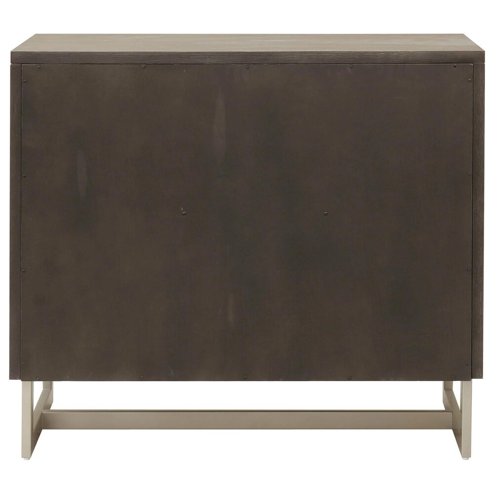 Drew and Jonathan Home Boulevard Door Chest in Dark Brown and Soft Champagne, , large
