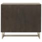 Drew and Jonathan Home Boulevard Door Chest in Dark Brown and Soft Champagne, , large