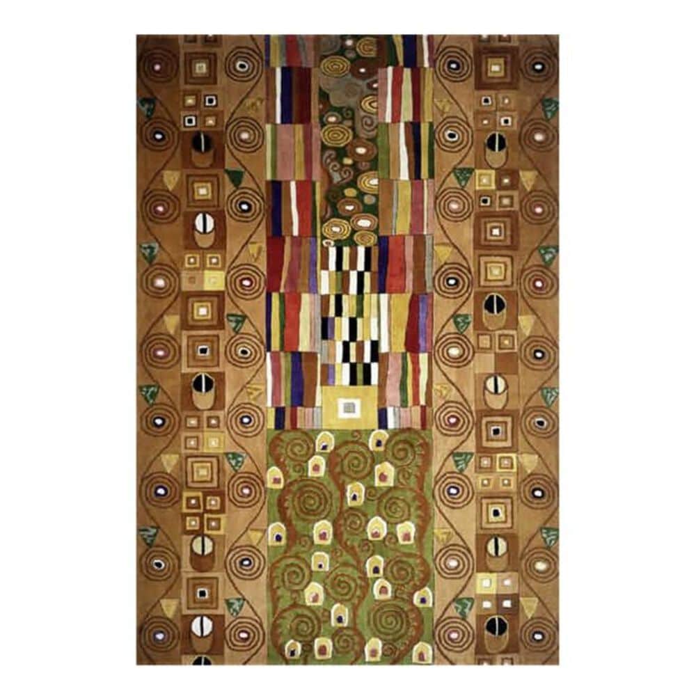 Momeni New Wave NW-002 2' x 3' Multi-Color Scatter Rug, , large