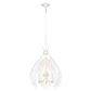 Golden Lighting Cay 3-Light Pendant in Matte White, , large