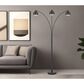 Cal Lighting Richford 3 Lit arc floor lamp, , large