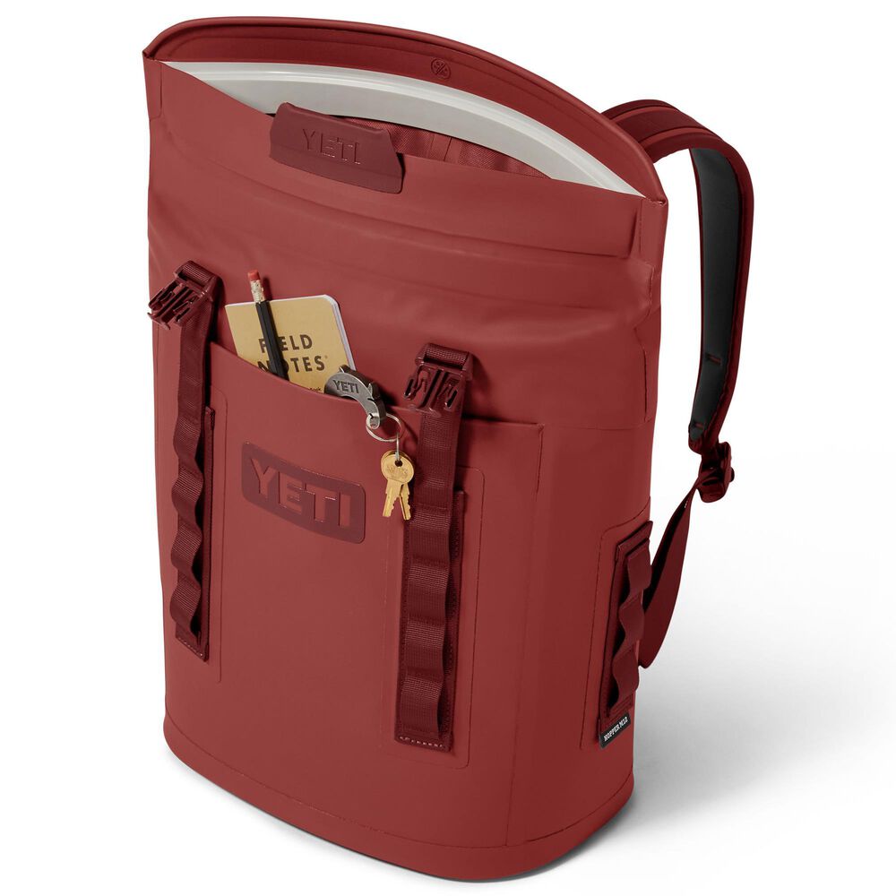 YETI Hopper M12 Backpack Soft Cooler in Stag Red, , large