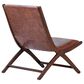 Blue Sun Designs Gibbs Leather Chair in Classic Brown, , large