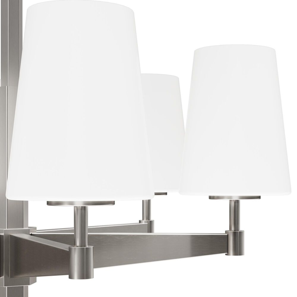 Hunter Nolita 6-Light Chandelier in Brushed Nickel, , large