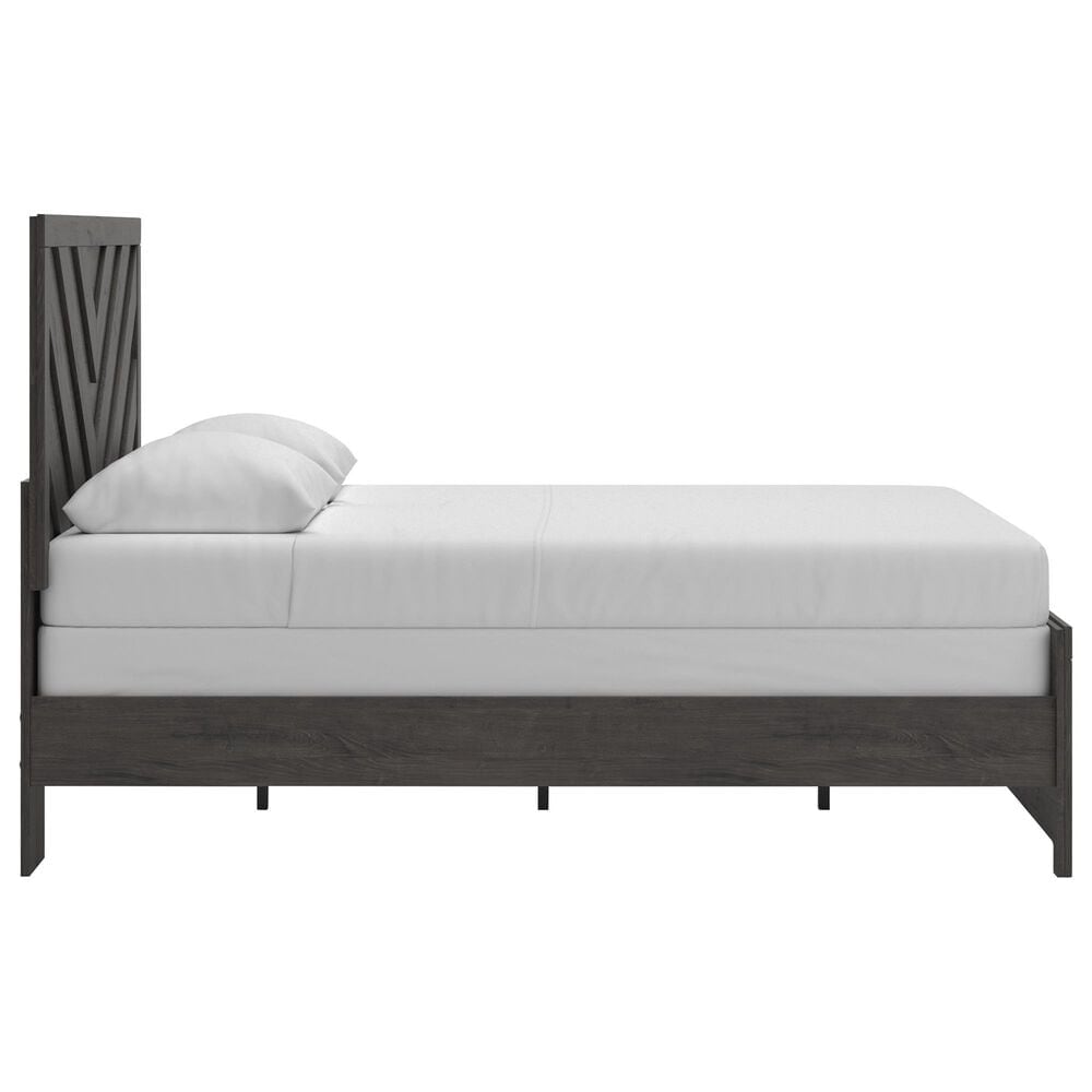 Ashley Prendonea 4-Piece Queen Bedroom Set in Dark Charcoal, , large