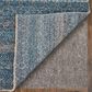 Feizy Dakota 3"6" x 5"6" Teal and Multicolor Area Rug, , large
