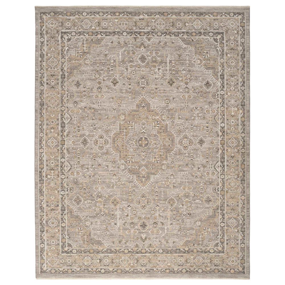 Nourison Retreat Grey 9"6" x 13"2" Area Rug, , large