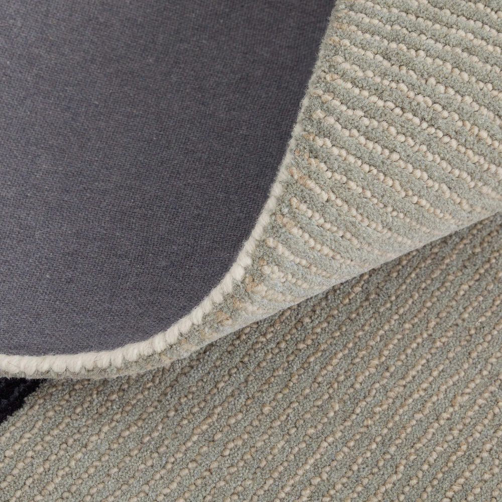 Feizy Rugs Maguire Gray and Black 2&#39; x 3&#39; Area Rug, , large