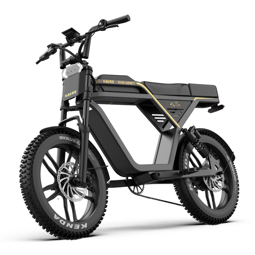 Navee KG05 Electric Bicycle in Black and Gold, , large