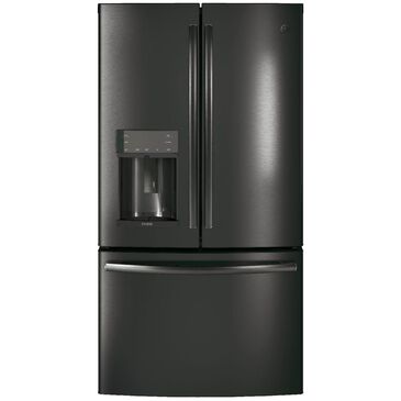 GE Profile 22.2 Cu. Ft. Counter-Depth French Door Refrigerator in Black Stainless, , large