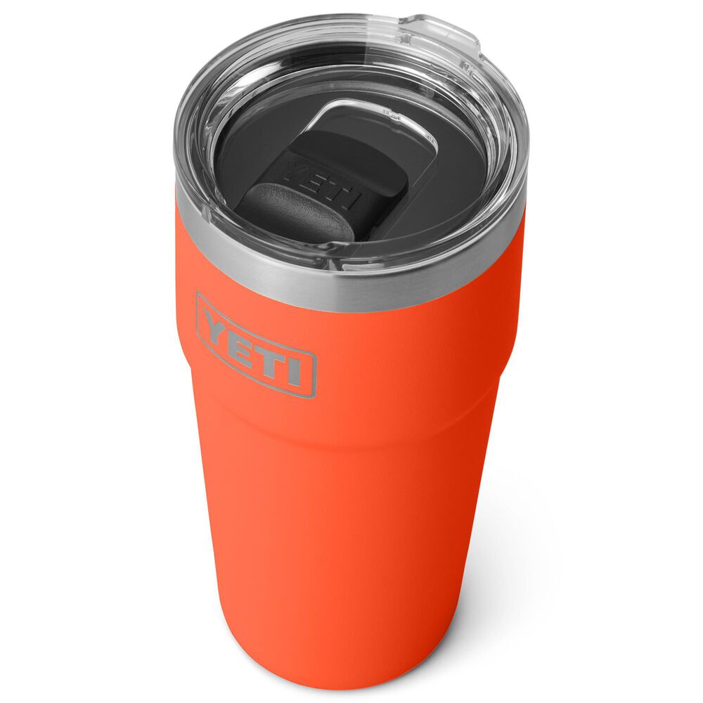 YETI Rambler 20 Oz Stackable Cup with MagSlider Lid in in Papaya, , large