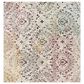 Safavieh Aria 6"6" Square Cream and Multicolor Area Rug, , large