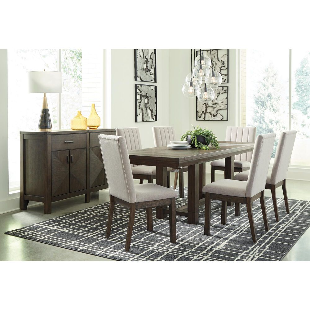 Signature Design by Ashley Dellbeck Dining Extension Table in Brown, , large