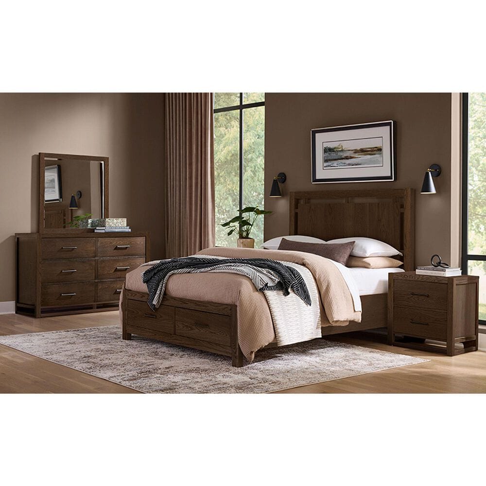 Viceray Collections Lodge and Loft 6-Drawer Dresser in Dark Oak, , large