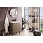 James Martin Vanities Linden 24" Single Bathroom Vanity in Whitewashed Walnut with 5 cm White Glossy Resin Top and Rectangular Sink, , large