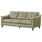 Italiano Furniture Ellis Stationary Sofa in Green Pea, , large