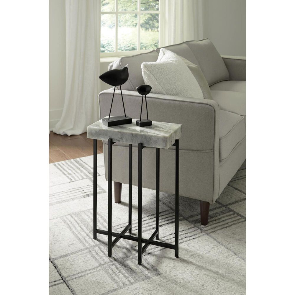 Martin Svensson Home View Point End Table in Grey, White and Black, , large