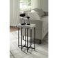Martin Svensson Home View Point End Table in Grey, White and Black, , large