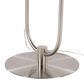 Grandview Gallery Trombone Floor Lamp in Nickel and Clear, , large