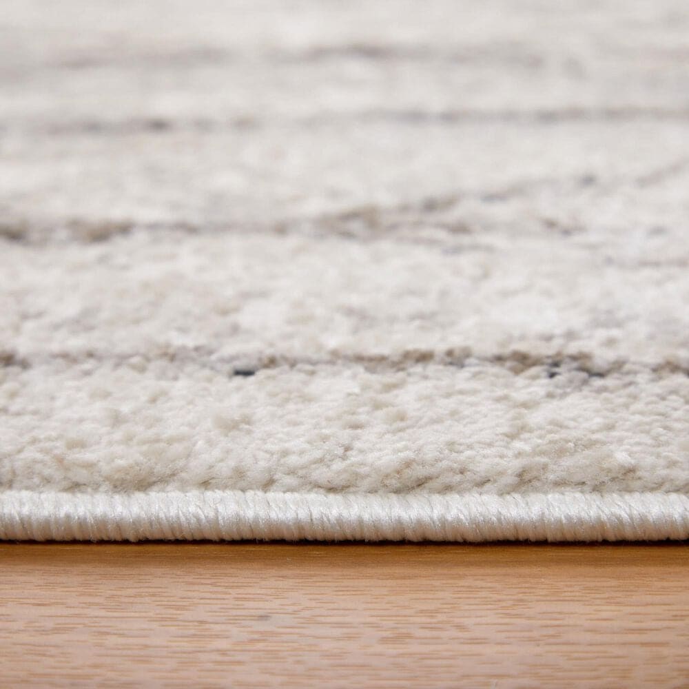 Feizy Vancouver 39NTF 1&#39;8&quot; x 2&#39;10&quot; Beige and Brown Area Rug, , large
