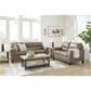 Ashley Navi Stationary Sofa and Loveseat Set in Fossil, , large