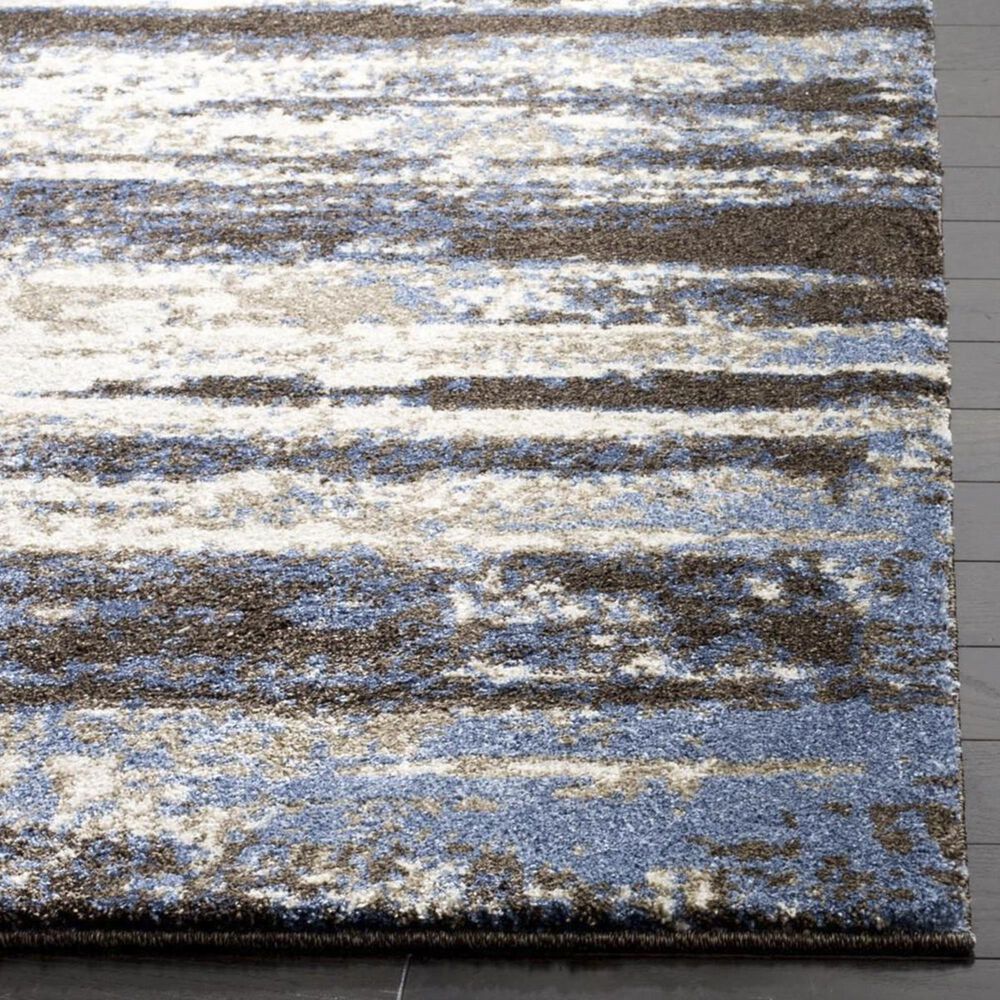Safavieh Retro RET2138-1165 8&#39;9&quot; x 12&#39; Cream and Blue Area Rug, , large