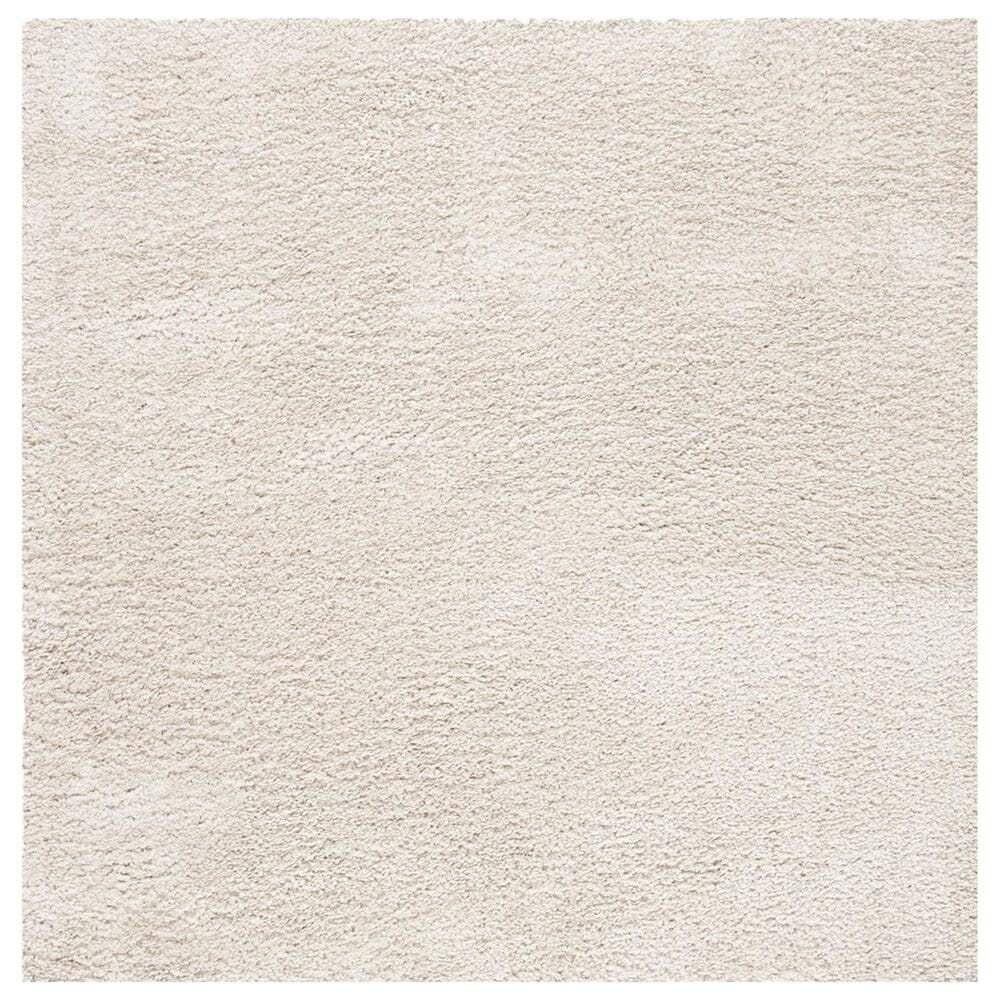 Safavieh August Shag AUG900D 4" Square Beige Area Rug, , large
