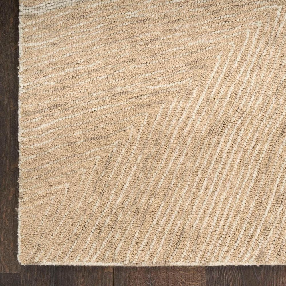Nourison Pure Angles Camel 2&#39;3&quot; x 7&#39;6&quot; Runner, , large