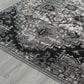 Amer Rugs Alexandria 2" x 6" Ivory and Gray Runner, , large