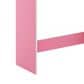 HOMLUX Modern Computer Desk in Pink and White, , large