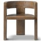 Jennifer Taylor Home Soren Arm Chair in Heritage Medium Dark Brown, , large