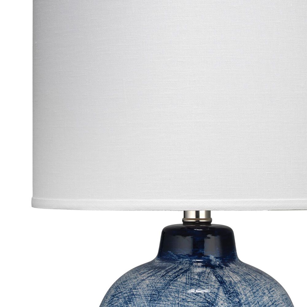 Splendor Living Glenhurst Table Lamp in Blue and White, , large