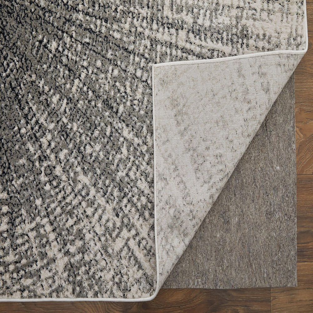 Feizy Micah 39LTF 8&#39; x 10&#39; Ivory and Silver Area Rug, , large