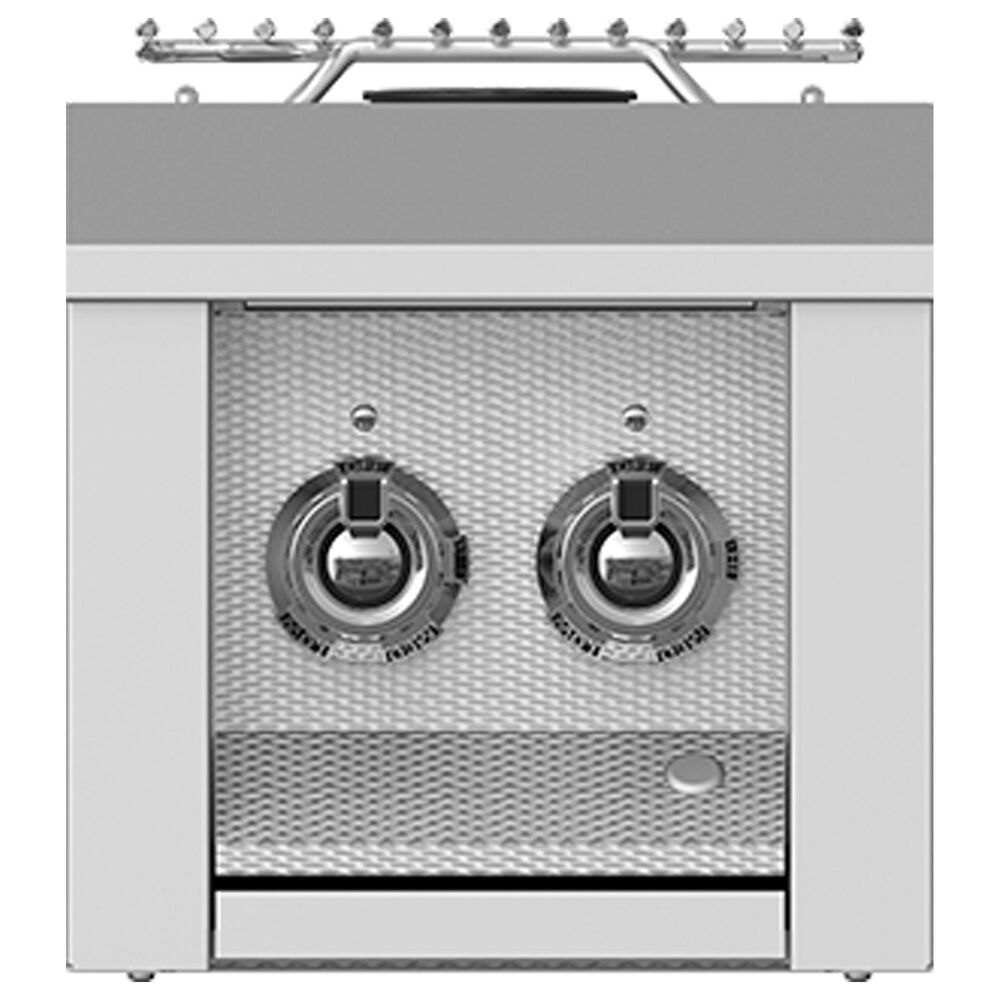 Hestan Aspire 12" Natural Gas Double Side Burner in Stainless Steel, , large