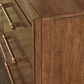 Ashley Lyncott 5-Piece King Bedroom Set in Medium Brown, , large