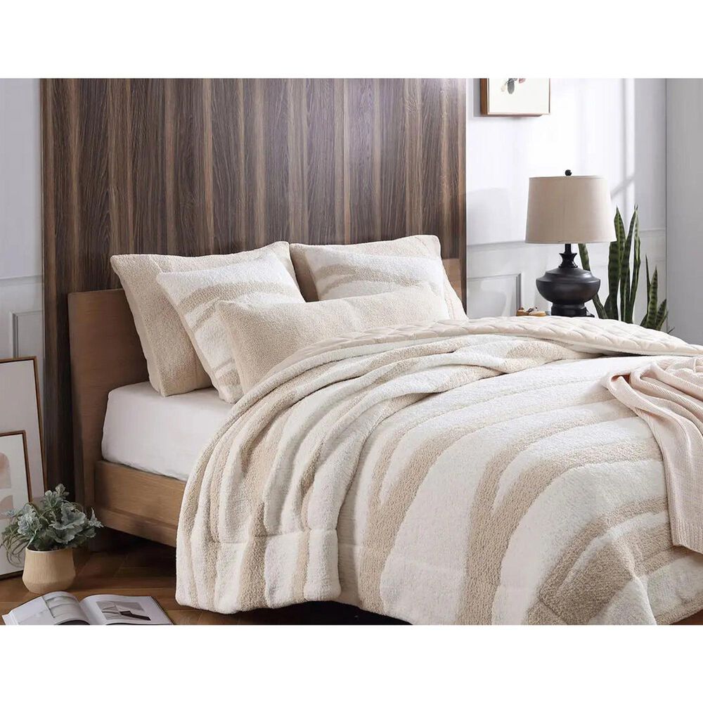 Sunday Citizen Woodland 20&quot; Square Throw Pillow in Sahara Tan and Off White, , large