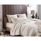 Sunday Citizen Woodland 20" Square Throw Pillow in Sahara Tan and Off White, , large