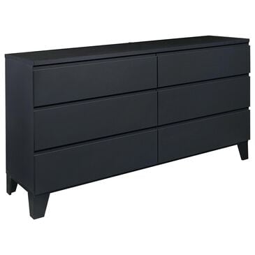 Loft District Metrica 6 Drawer Dresser in Softwelle Lava, , large
