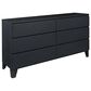 Loft District Metrica 6 Drawer Dresser in Softwelle Lava, , large