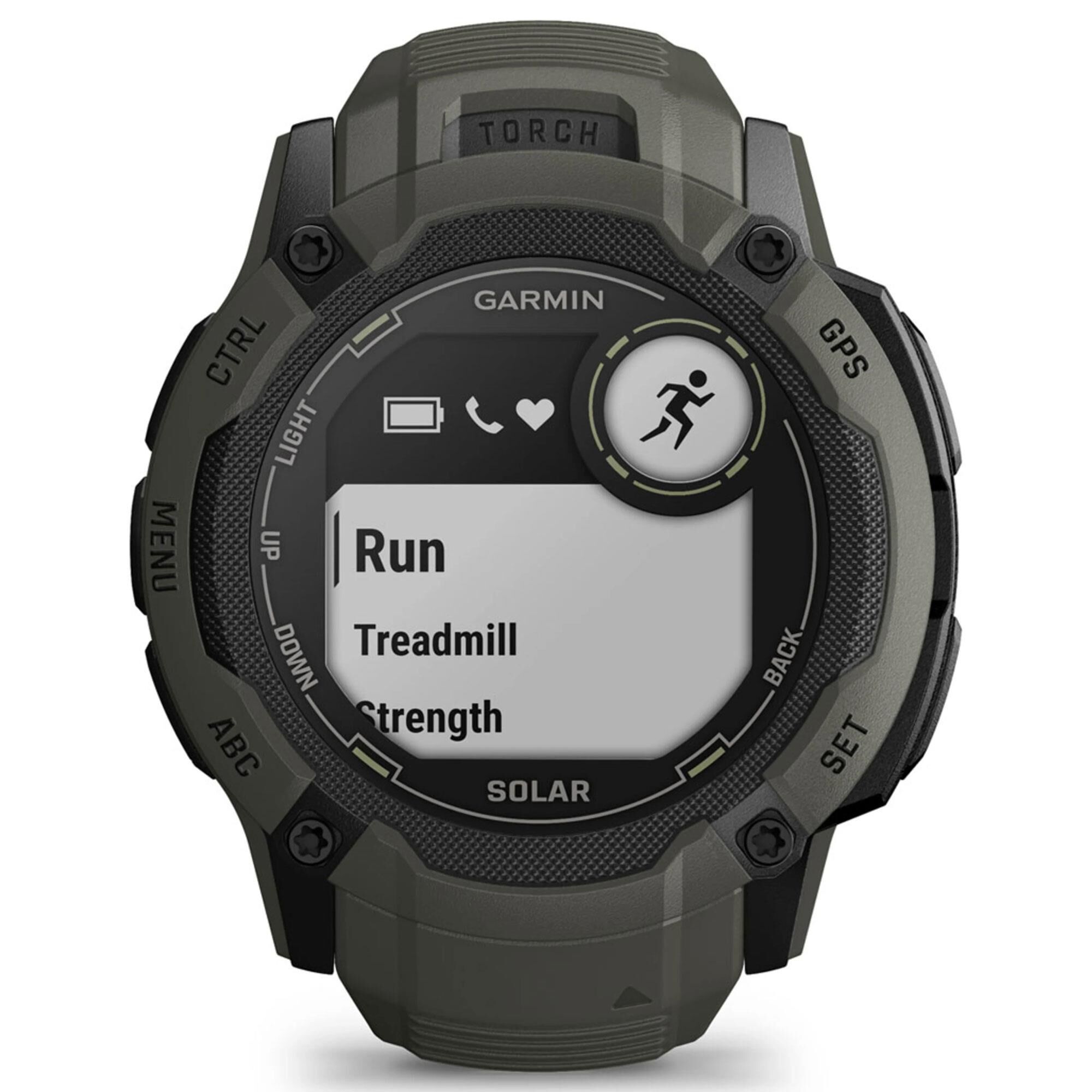 Garmin Instinct 2X Solar Smartwatch 50mm in Moss NFM